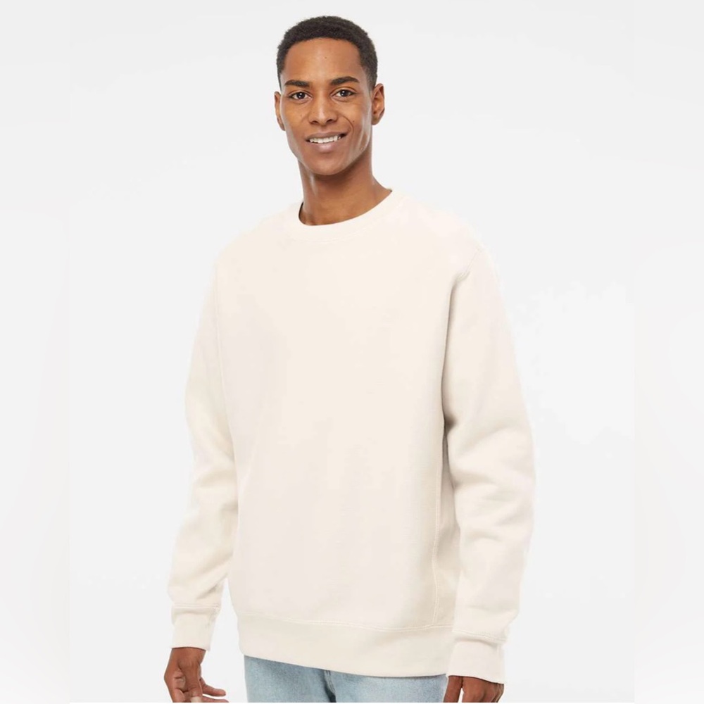 Independent Trading Company LEGEND 13.5oz/450gm Heavyweight Cross-Grain Crew XL